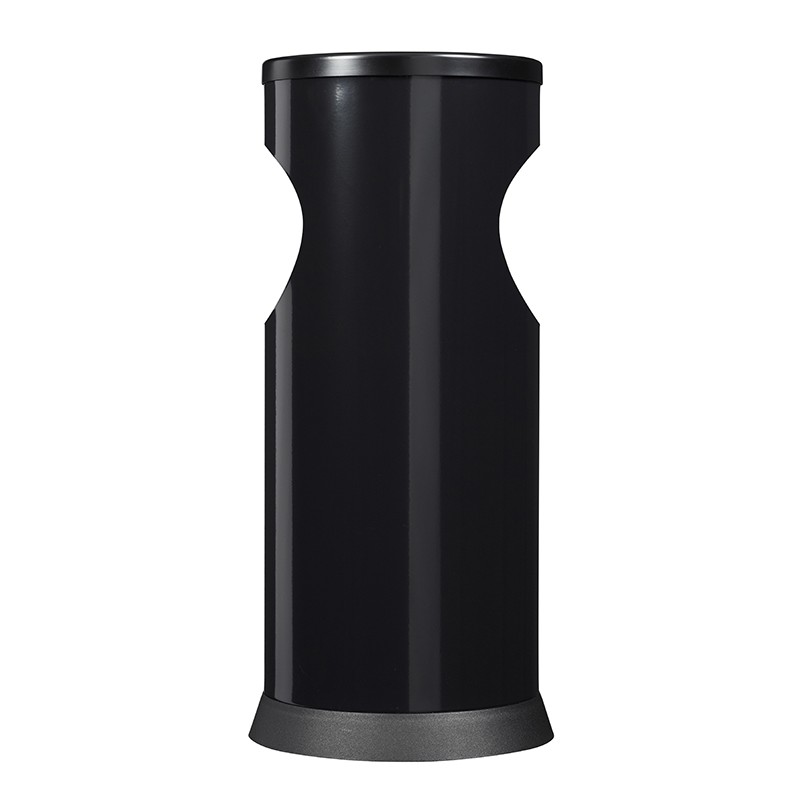 Cendrier poubelle noir
