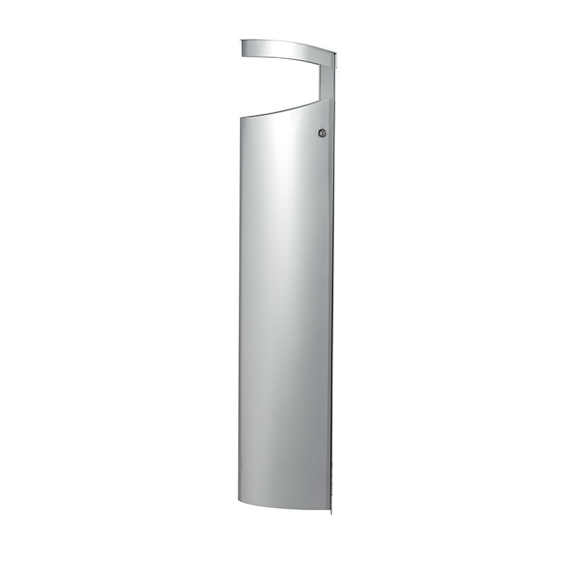 Cendrier gris métal