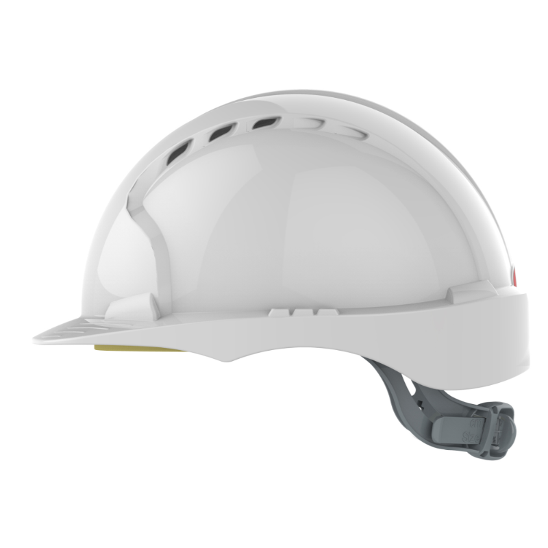 Casque ventilé glissière