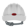 Casque ventilé glissière blanc