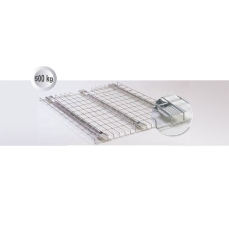 Platelage grillagé pour rack palettier 880*1100 mm