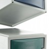Vestiaire polyéthylène anti-uv casier hauteur 600 mm