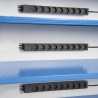 Rack de 9 prises électriques pour rechargement des batteries