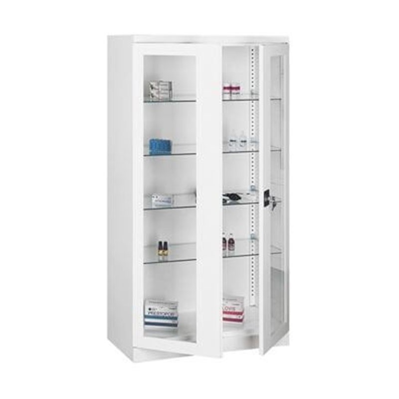 Armoire médicale sécurisé avec porte verre