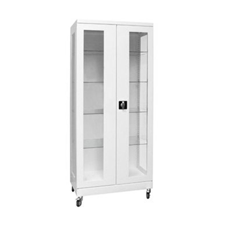 Armoire médicale porte en verre