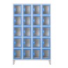 Vestiaire porte transparente plexi scolaire