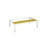 Socle-banc pour vestiaire industriel