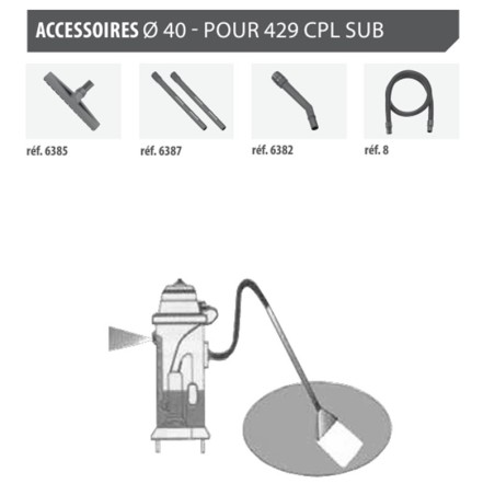 Aspirateur eau