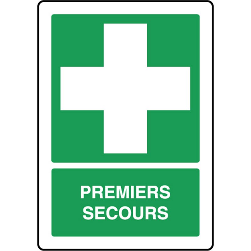 Panneau premiers secours