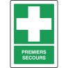 Panneau premiers secours