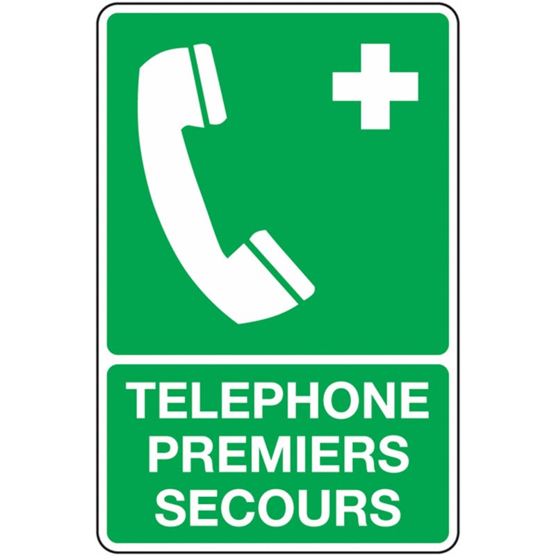 Panneau Téléphone de secours