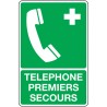 Panneau Téléphone de secours