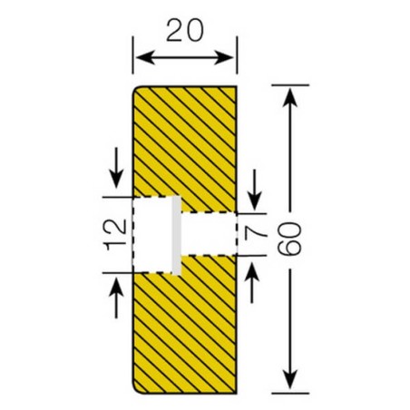 Mousse de protection surface rectangle 422.19.912