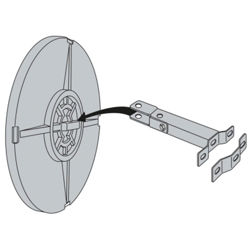 Miroir circulation sécurité rond 600 Vialux586