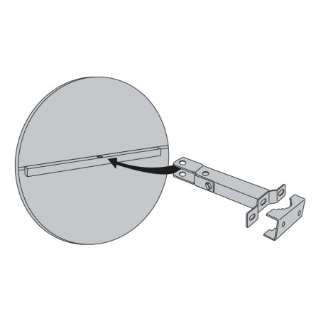 Miroir urbain circulation diametre 600 Vialux817