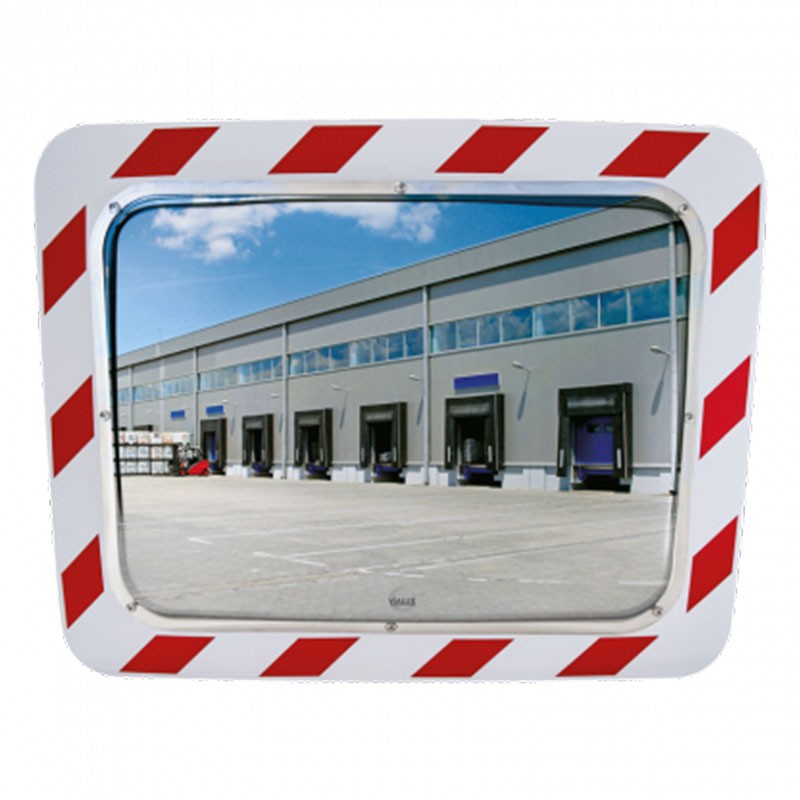 Miroir urbain circulation Inox Vialux854
