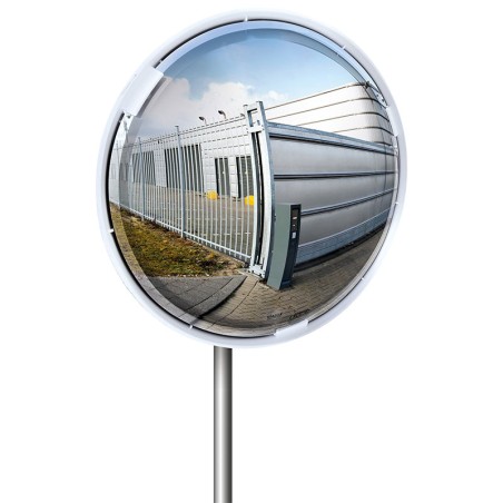 Miroir de route cadre blanc Volum9040