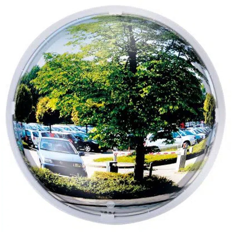 Miroir de route cadre blanc Volum9040