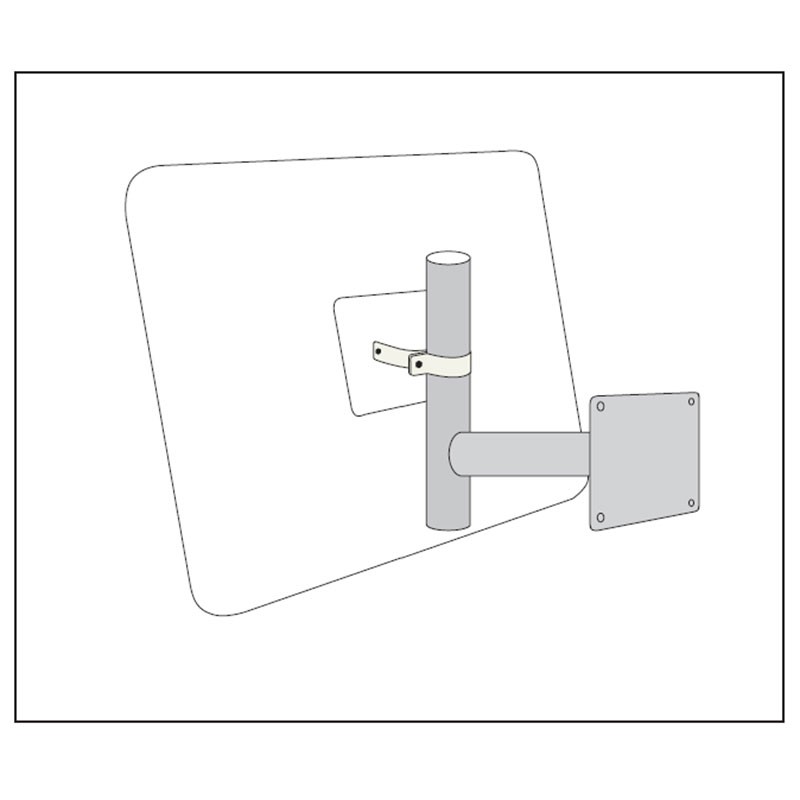Bras miroir industriel 245.10.893