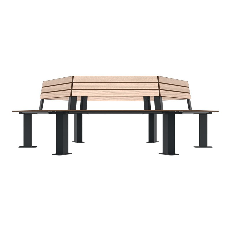 Banc en cercle