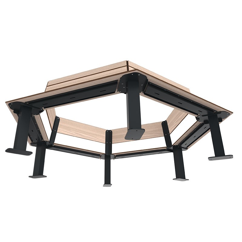 Banc en cercle