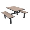 Table rectangulaire pour l'extérieur