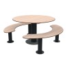 Table d'extérieur ronde