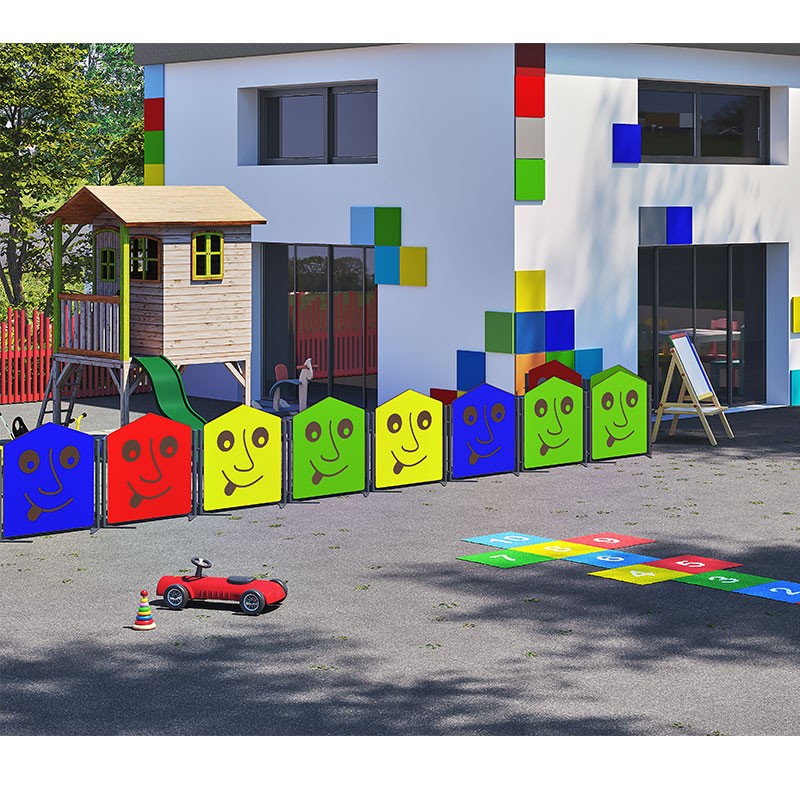 Clôtures pour cours d'école