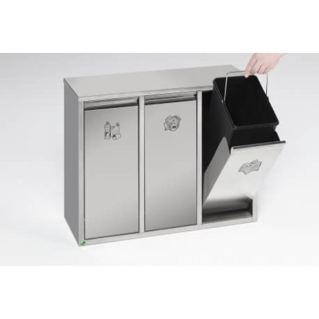 Centre de tri sélectif en inox